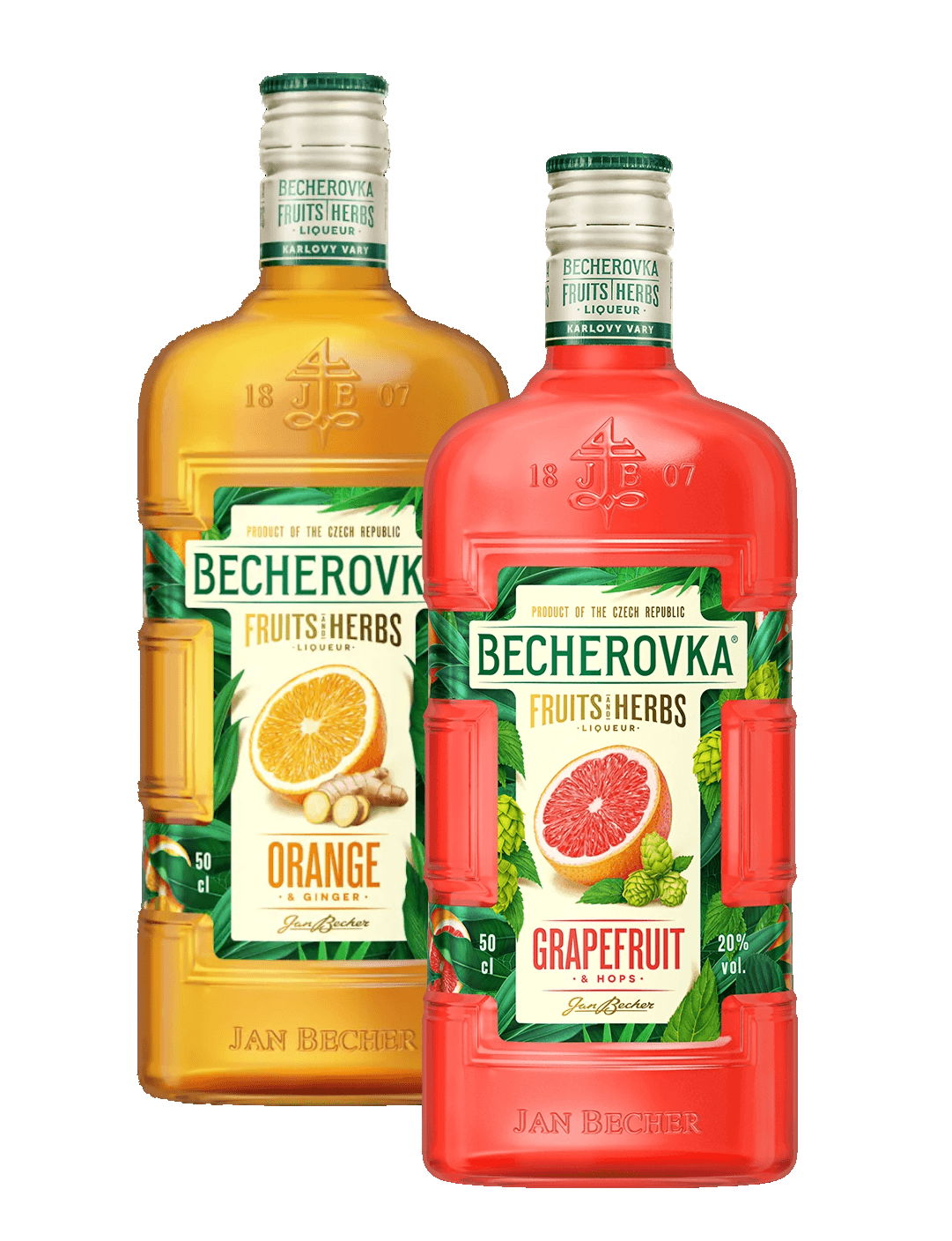 Becherovka ochucená