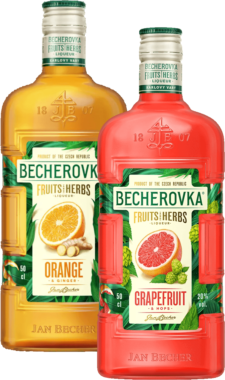 Becherovka ochucená