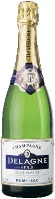 Champagne Demi sec Delagne