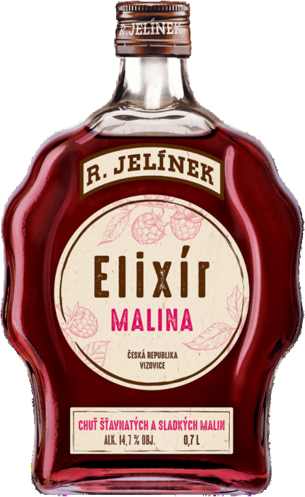 Elixír z malin Rudolf Jelínek