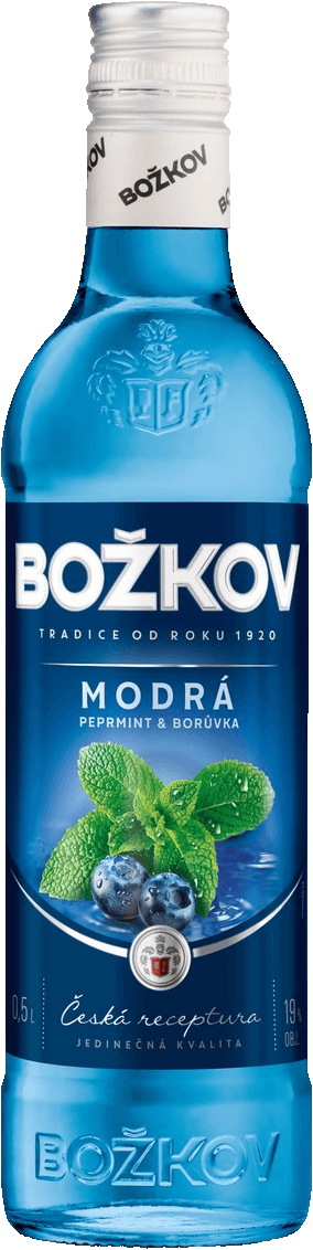 Likér Modrá Božkov