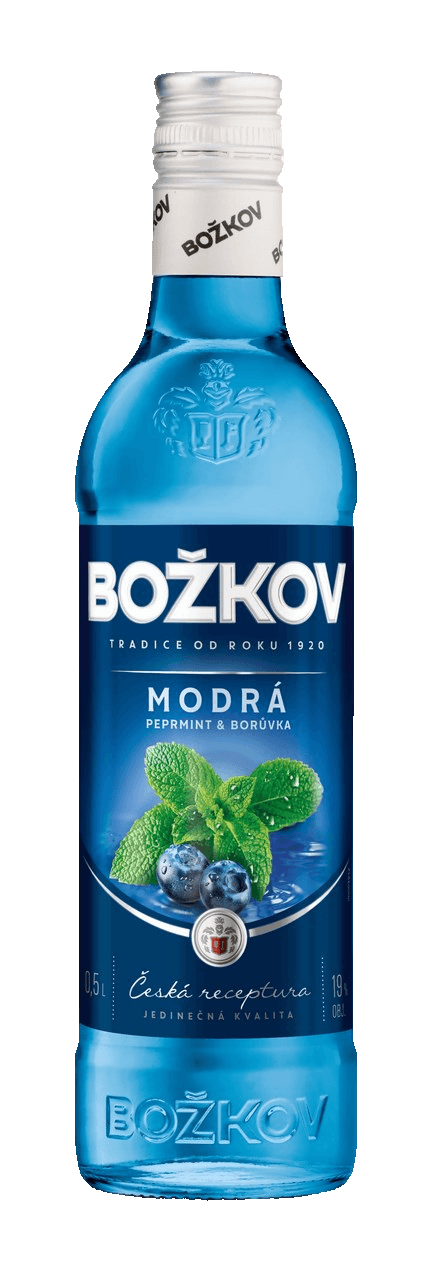 Likér Modrá Božkov