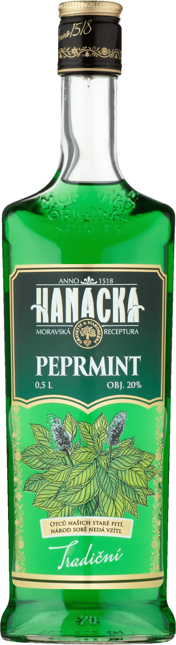 Likér Peprmint Hanácká