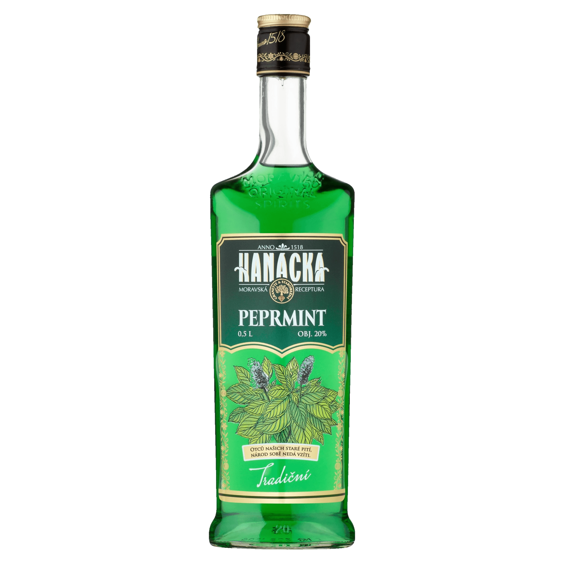 Likér Peprmint Hanácká
