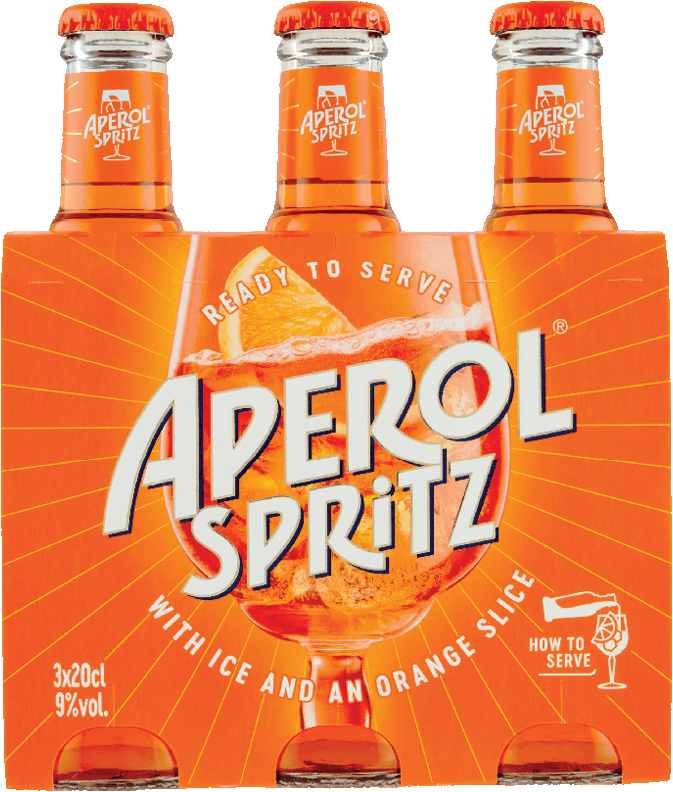 Míchaný nápoj Aperol Spritz