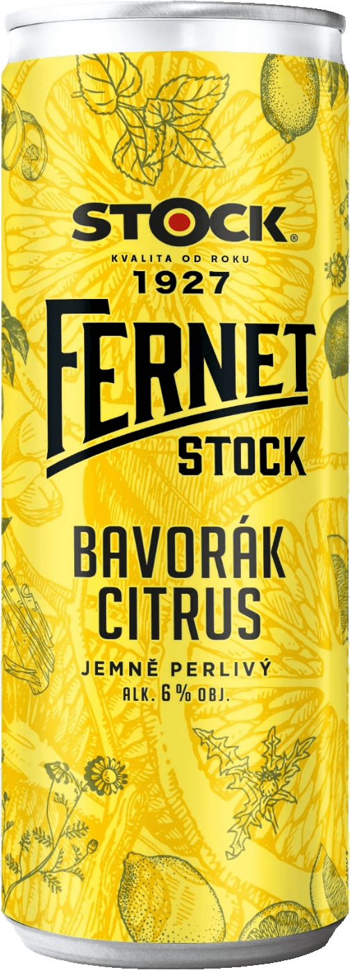 Míchaný nápoj Bavorák Citrus Fernet Stock