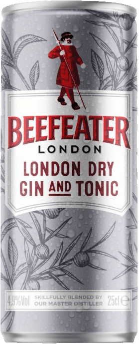 Míchaný nápoj Beefeater Gin a Tonic