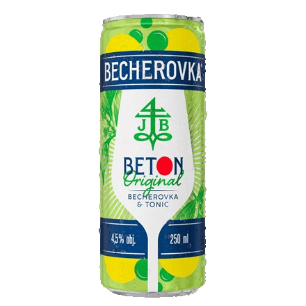 Míchaný nápoj Beton Becherovka