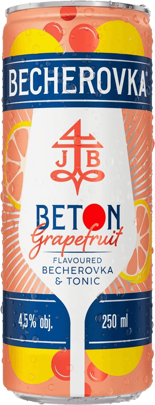 Míchaný nápoj Beton Grapefruit Becherovka