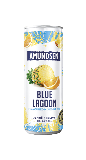 Míchaný nápoj Blue Lagoon Amundsen