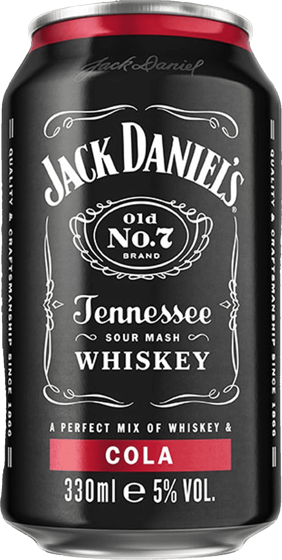 Míchaný nápoj Jack Daniel's & Cola