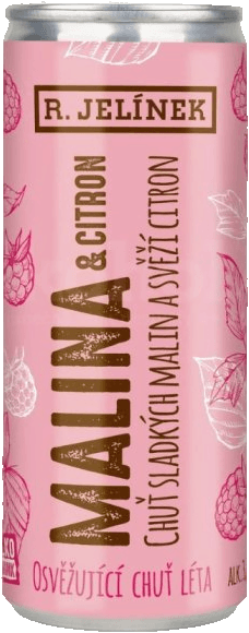 Míchaný nápoj Malina & Citron Rudolf Jelínek