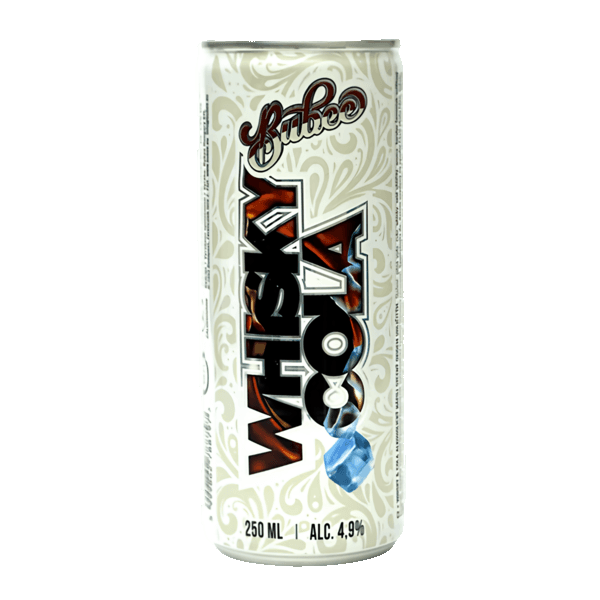 Míchaný nápoj Whiskey & Cola Bubee