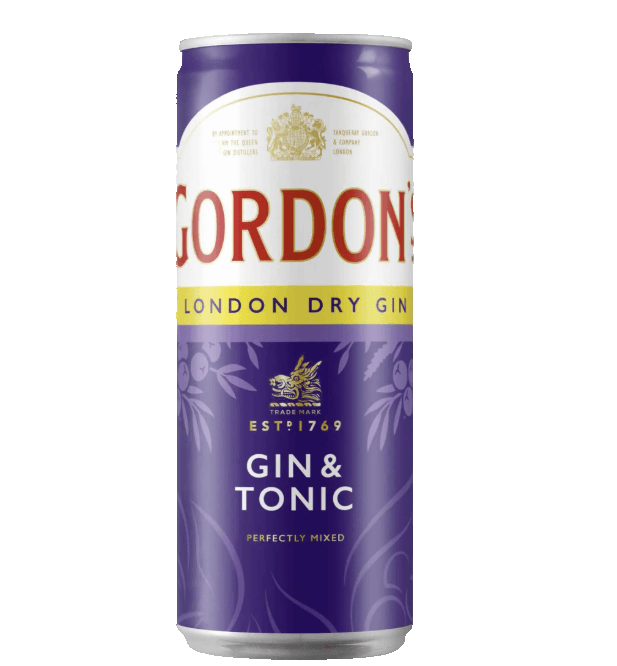 Nápoj míchaný Gin & Tonic Gordon's