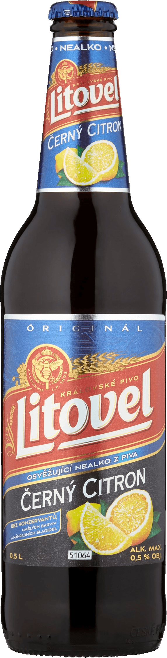 Nealkoholické pivo ochucené Litovel