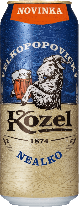 Nealkoholické pivo Velkopopovický Kozel