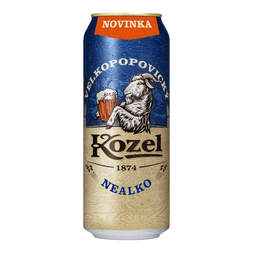 Nealkoholické pivo Velkopopovický Kozel