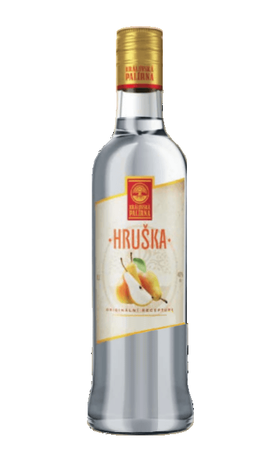 Pálenka Hruška Královská palírna