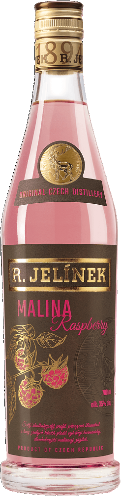 Pálenka sladká Malina Rudolf Jelínek
