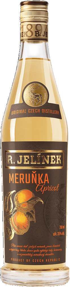 Pálenka sladká Meruňka Rudolf Jelínek