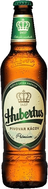 Pivo světlý ležák Prémium Pivovar Hubertus