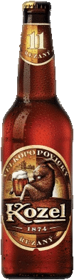 Pivo ležák 11° Řezaný Velkopopovický Kozel