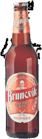 Pivo polotmavý ležák Bruncvík