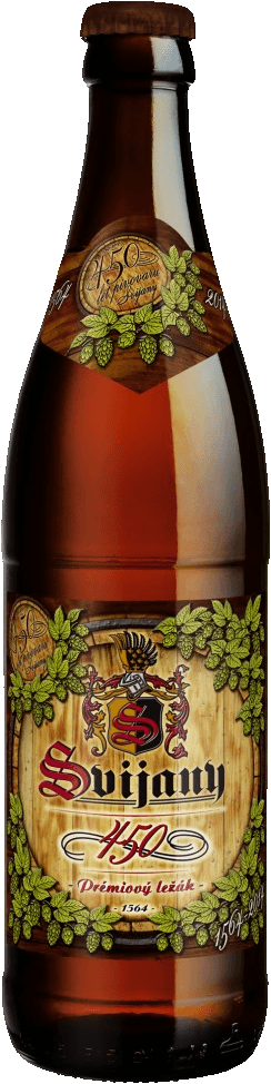 Pivo prémiový ležák 450 Svijany