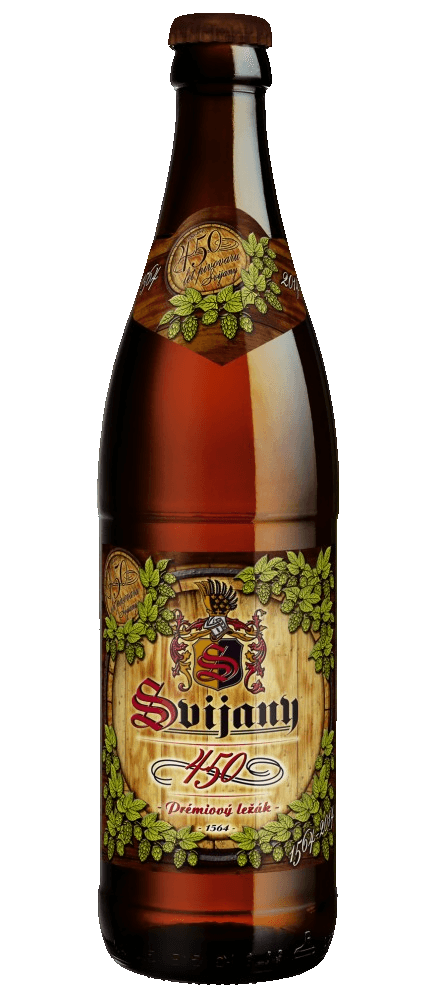 Pivo prémiový ležák 450 Svijany