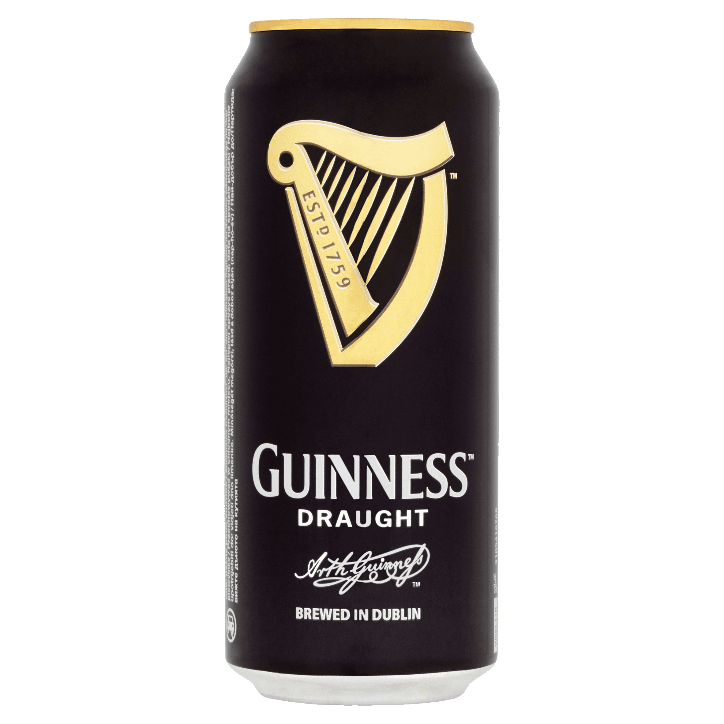 Pivo Stout Draught Guinness