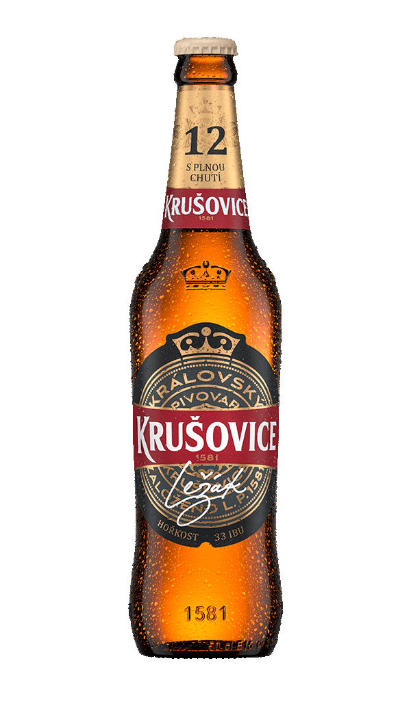 Pivo světlý ležák Královský 12° Krušovice