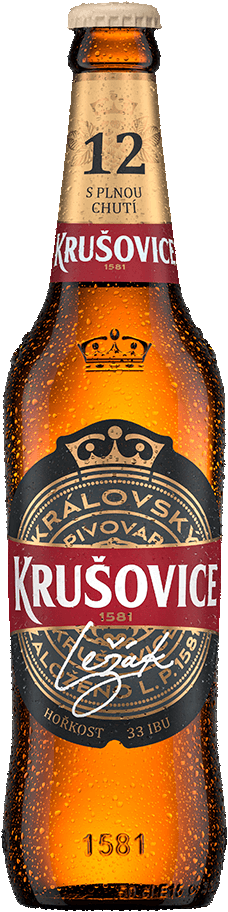 Pivo světlý ležák Královský 12° Krušovice