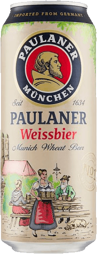 Pivo světlé pšeničné Paulaner