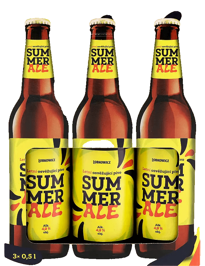 Pivo světlé Summer ALE Pivovar Lobkowicz
