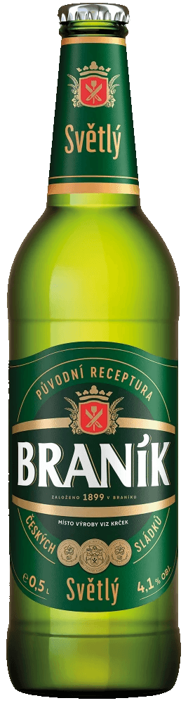 Pivo světlé výčepní 10° Braník