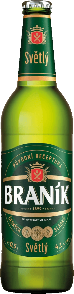 Pivo světlé výčepní 10° Braník