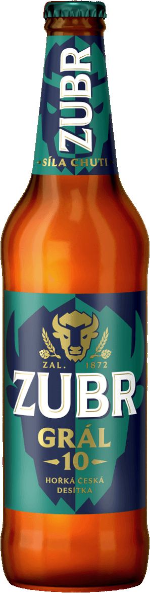 Pivo světlé výčepní 10° Grál Pivovar Zubr