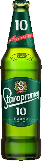 Pivo světlé výčepní 10° Staropramen