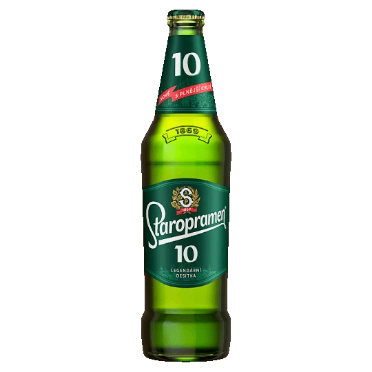 Pivo světlé výčepní 10° Staropramen