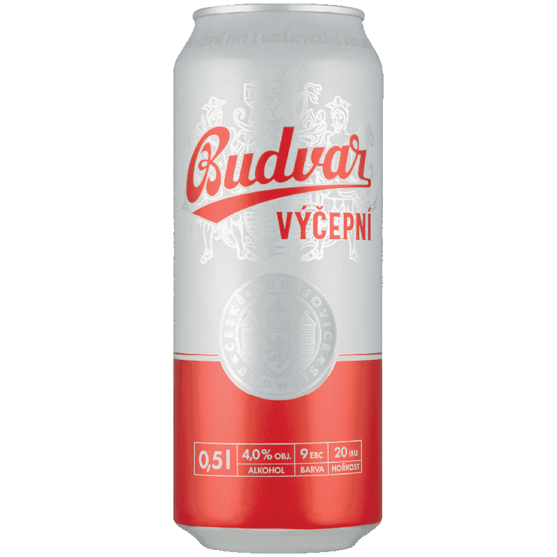 Pivo světlé výčepní Budweiser Budvar