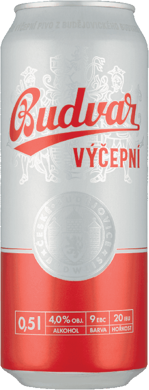 Pivo světlé výčepní Budweiser Budvar