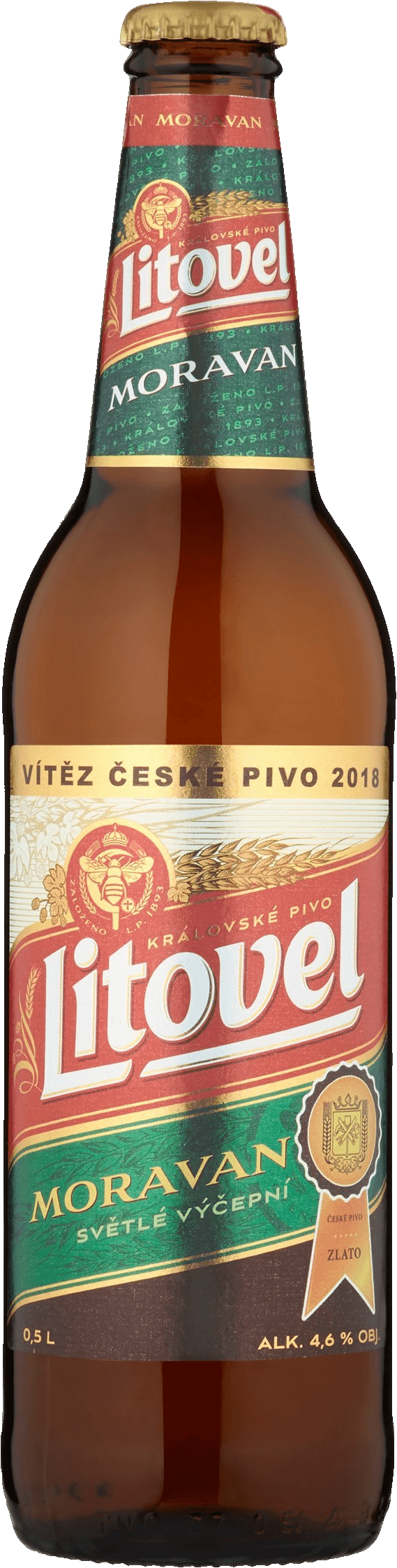 Pivo světlé výčepní Moravan Litovel