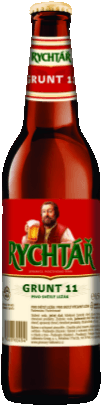 Pivo světlý ležák 11° Grunt Pivovar Rychtář