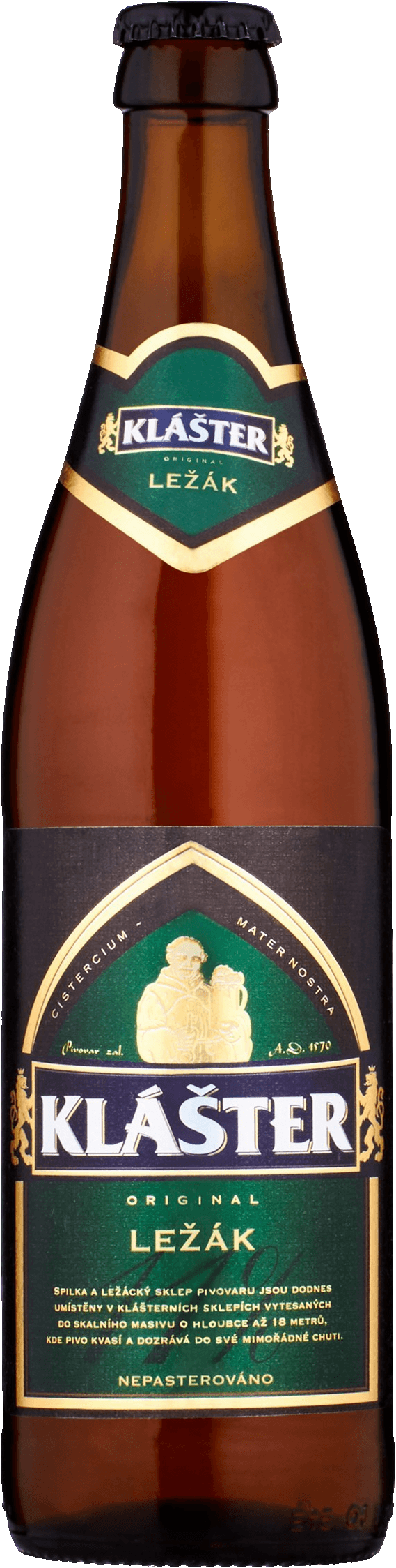 Pivo světlý ležák 11° Klášter