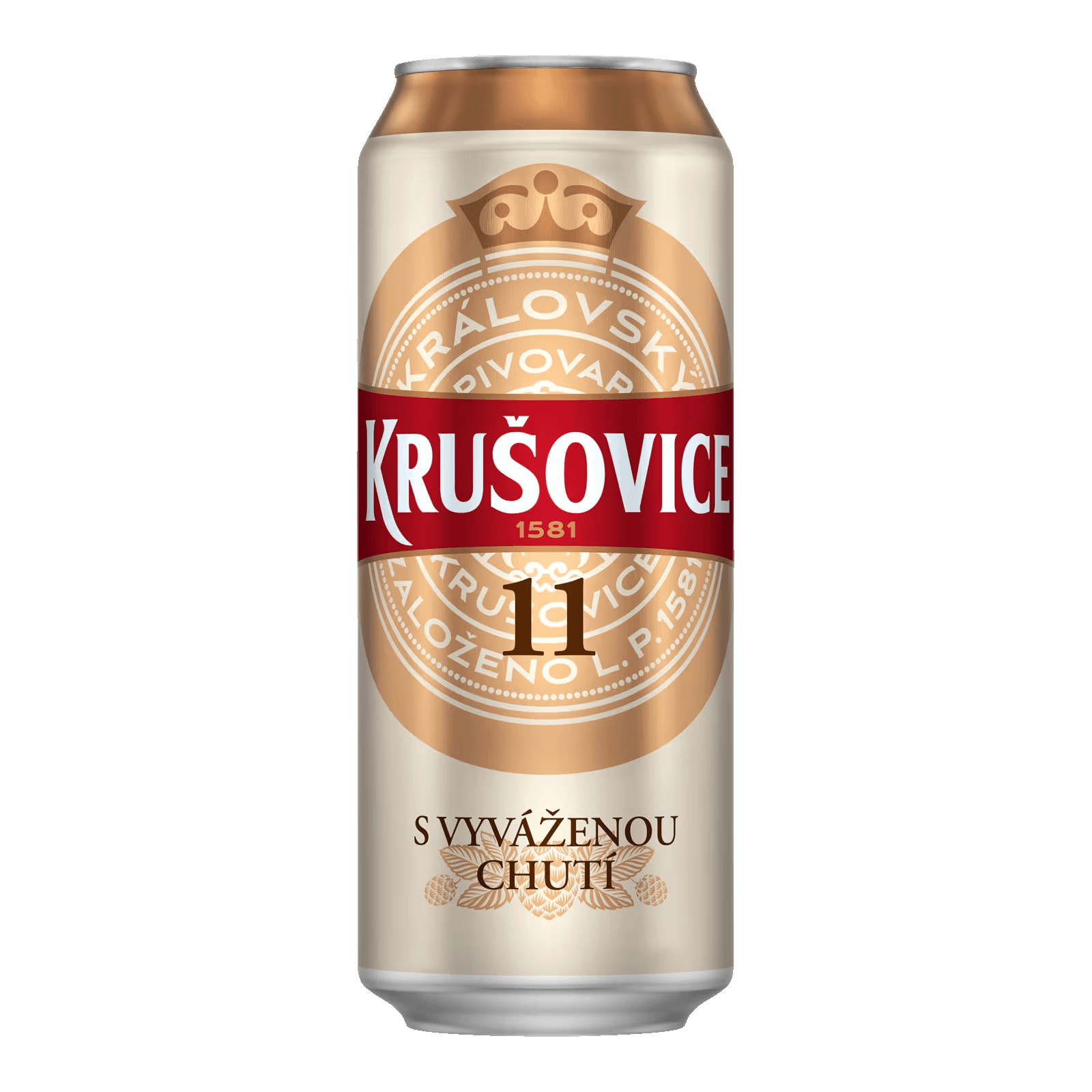 Pivo světlý ležák 11° Krušovice