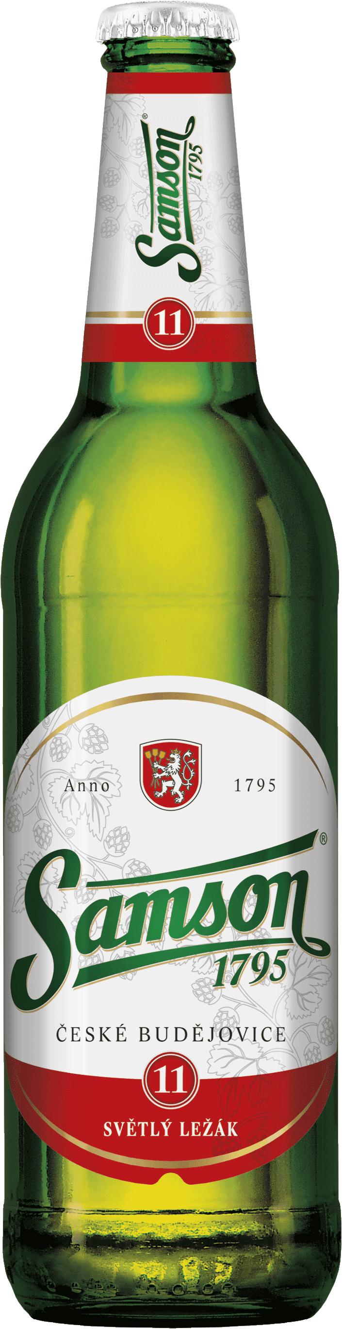 Pivo světlý ležák 11° Samson
