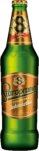 Pivo světlý ležák 11° Staropramen