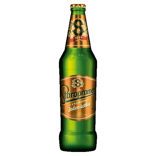 Pivo světlý ležák 11° Staropramen