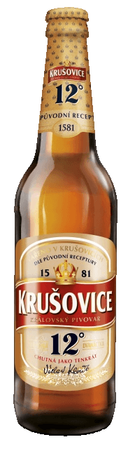 Pivo světlý ležák 12° Krušovice