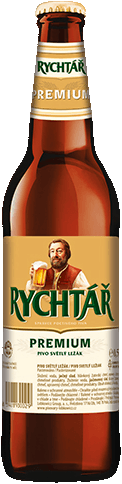 Pivo světlý ležák 12° Premium Rychtář